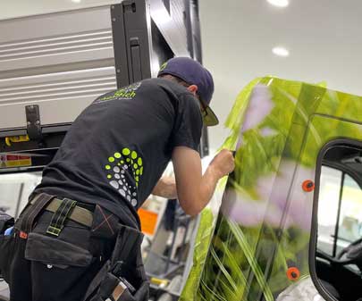 Kfz-Beklebung – Maßarbeit ist gefragt.